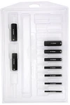 5/32"-5/8" 9pc Hex Bits Set 2" Long With Prohold Buttons Bondhus Usa #33299. Fixed Price $37.02.