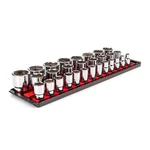 Tekton Shd92124 1/2" Drive 6-point Socket Set, 29-piece. Fixed Price $155.00.