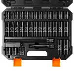 Boen 1/2" Drive Impact Socket Set, 33 Piece Deep & Shallow Metric Set. Fixed Price $60.22.