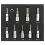 9 Pcs 3/8 Inch Drive Hex Bit Sockets Set, Allen Socket Key Bits Set Kit H.... Fixed Price $23.19.