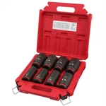 Milwaukee 49667018 8pc Shockwave 3/4" Drive Sae Deep Socket Set. Fixed Price $167.22.