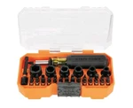Klein Tools 33809 Proflex Impact Screwdriver Bit And Socket Set, 38-piece. Fixed Price $22.50.