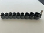 Makita Socket Set 8 Pc With Holder 12 13 14 15 17 18 21mm D-68138 / See Pics. Fixed Price $14.99.