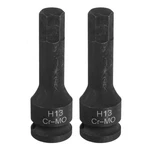 Harfington 2pcs H13 (13mm) Hex Impact Bit Socket 1/2" Drive Sockets 13mm. Fixed Price $22.56.