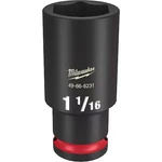 Milwaukee Tool 49-66-6231 1-1/16 In. Shockwave Impact Duty 1/2 Drive Deep. Fixed Price $16.49.