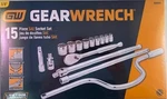 Gearwrench 80690 15 Pc. 3/8" Drive 12 Point Standard Sae Mechanics Tool Set. Fixed Price $40.00.