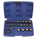 Westward 4prf3 3/8" Drive Impact Socket Set, Sae, Metric, 24 Pcs. Fixed Price $108.00.