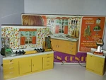 Vintage Ideal 1970 Mini-matic Kitchen Set In Box Near Complete. Fixed Price $85.00.