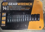 Gearwrench 14 Pc. 1/2" Drive 6 Pt. Metric Deep Impact Socket Set 84955n Freeship. Fixed Price $88.99.