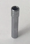 Snap On Tools 1/4 Drive 12 Point Chrome Deep Socket Mvs8. Fixed Price $9.99.