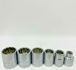 Sk Tools 3/8 Drive 12 Point 6 Pc Sae Standard Fractional Socket Set 5/16" - 3/4". Fixed Price $58.49.