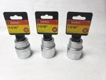 Lot Of 3- Great Neck 1-5/16 - 3/4-inch Drive 12 Point Socket #so516, N W. Fixed Price $26.50.