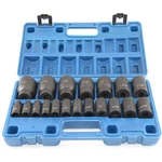 Macwork 19 Piece 1/2-inch Drive Standard/shallow Impact Socket Set, One Size. Fixed Price $95.30.