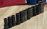 Matco Tools Semi Deep Impact Socket Set 3/8 Inch Drive 11 Piece Metric 6 Point. Fixed Price $90.00.