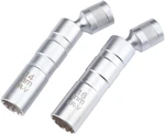 Resze 2pc 14mm&16mm 9/16"&5/8" Magnetic Swivel Spark Plug Socket,thin Wall 12. Fixed Price $10.17.