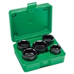 Steel Vision 58130 5pc 3/8 In. Dr. Low Profile Oil Filter Socket Set. Fixed Price $21.99.