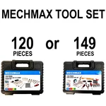 Mechmax Socket Set 1/2 , 3/8 And 1/4 Inch Drive Sae & Metric. Fixed Price $35.00.