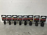 New Gearwrench 3/8 6pt Impact Socket 8pc. Sizes And Pn In Description. Fixed Price $30.00.