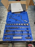 Westward Socket Wrench Set: 1/2 In Drive Size, 26 Pieces, 3/8 To 1 1/4 Soc. Fixed Price $124.99.