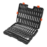 Uimoso 163-piece Socket Tool Set For Auto Repair, 3 Drive Sizes Included. Fixed Price $110.19.