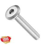 Metallixity M3x18mm Hex Socket Cap Screws 304 Ss Furniture Bolts 100 Pcs Silver. Fixed Price $20.00.
