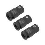 Impact Socket Adapter And Reducer 1/4-inch Female 3/8-inch Cr-mo 3pcs. Fixed Price $11.66.