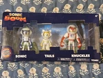 Sonic Boom Nib The Hedgehog Figures 3 Tails Knuckles. Fixed Price $95.00.