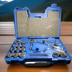 Westward 4pl30 1/2" Drive Socket Wrench Tools Set Sae 17 Pcs 3/8" - 1 1/4" Read. Fixed Price $80.00.