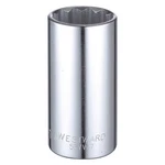 Westward 53yv37 Socket, Steel, Chrome, 1 1/4 In. Fixed Price $10.79.