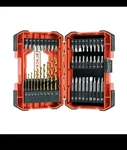 Black+decker 46 Piece Drill Bit / Screwdriver Set - Screwdriving Drilling. Fixed Price $19.99.