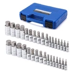 Mixpower 33 Piece 1/4"drive, 3/8"drive, 1/2"drive Master Hex Bit One Size. Fixed Price $47.54.