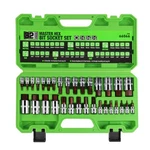 Swanlake 32 Piece Hex Bit Socket Set,sae And Metric, 1/4'', 3/8', 1/2'' Drive.... Fixed Price $46.01.