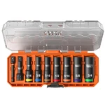 Klein Tools 65109impct Knect Deep-well 3/8" Drive Impact Socket Set, Sae, 9 Pc.. Fixed Price $57.46.