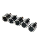 Dahszhi 5pcs 3/8 Inch Drive (f) X 1/4 (m) Socket 3/8" To 1/4", Silver. Fixed Price $15.17.