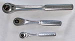 Craftsman -v- 44985 1/2 43784 3/8 43185 1/4 Drive 3 Piece Ratchet Set / Usa. Fixed Price $48.50.