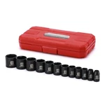 12 Pieces 3/8inch Drive Shallow Impact Socket Set 5/16 To 1 Inch Crv Sae 6 P.... Fixed Price $31.71.
