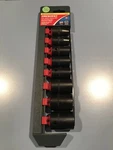 Crescent Assorted In. X 1/2 Drive Sae 6 Point Impact Socket Set 8 Pc.. Fixed Price $31.99.