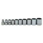 10-piece 3/8" Drive Shallow 12-point Socket Set, Sae, Williams Wsb-10rc. Fixed Price $72.09.