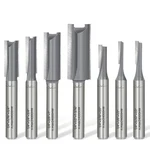 Keentech 7pcs Straight Router Bit Set 1/4 Shank, Cutting Dia 1/8" 5/32 3/. Fixed Price $30.46.