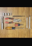 Lot Of 12 Craftsman Wrenches, Sockets, Screwdriver & Pin Punch (see Description). Fixed Price $18.00.
