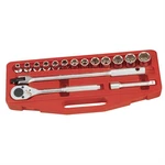 16 Pcs 1/2" Dr. Six-point Sae(inch) Hand Socket Set Gs-416s. Fixed Price $109.24.