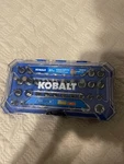Kobalt 37 -piece 1/4-in 3/8-in Drive Set Flathead/hex/phillips/torx Bit Driver S. Fixed Price $20.00.