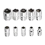 Utoolmart 1/4-inch Drive 6-point Shallow Socket Set Short Set, 1/4inch. Fixed Price $14.19.