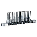 Ktc-nepros 6.3mm 1/4 Inch Deep Socket Set 9pcs Ntb2l09a Hexagonal Tool. Fixed Price $160.72.