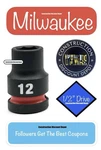 Milwaukee 49-66-6244 Shockwave Impact Duty 1/2 Drive 12mm Standard Socket 12 Mm. Fixed Price $11.68.