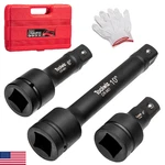Toolwiz 1'' Socket Extension Set 4'', 6'', 10'' (3 Piece) Cr-mo Steel, 1 Inch Dr. Fixed Price $65.53.