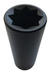 White Usa Lineman Socket 1" 8 Point Impact 1/2" Drive 5" Long New. Fixed Price $27.00.