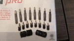 18pc Steelman Tamper Proof Diamond Force Torx Star Bit Socket Driver Set. Fixed Price $26.24.