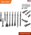 High-performance 9-piece Air Hammer Chisel Set - Ideal For Heavy Duty Work. Fixed Price $41.82.