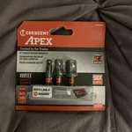 Crescent Apex 3 Pc Vortex Impact Socket Adapter Set Brand New. Fixed Price $8.99.